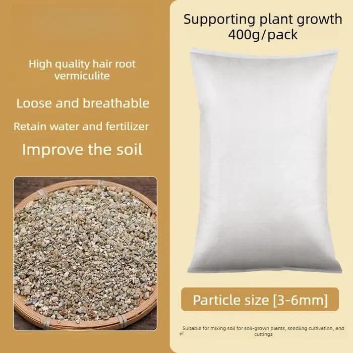 Vermiculite granulaire 400g/paquet pour jardinage