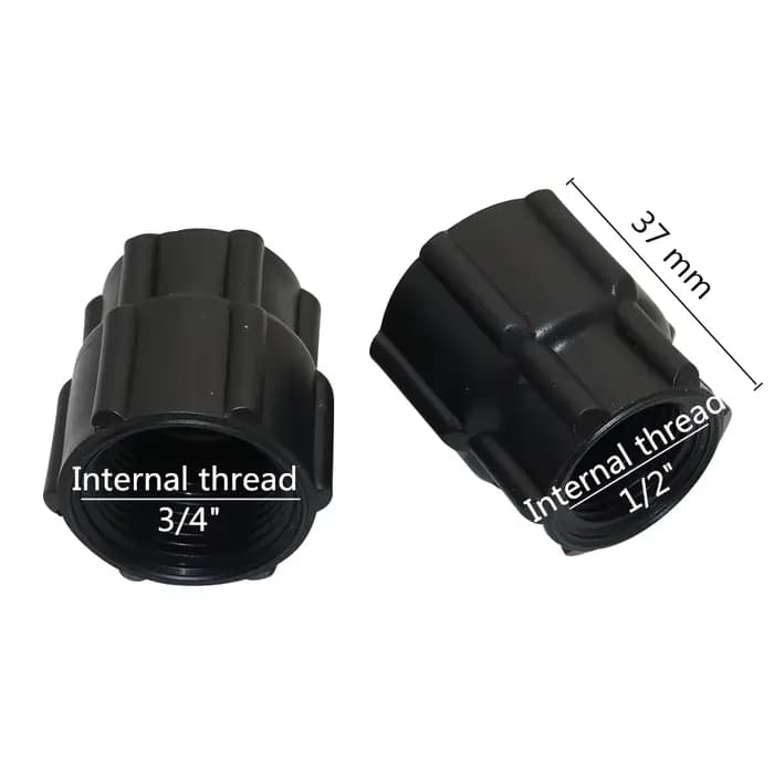 Connecteur droit à filetage intérieur 1/2 pouces 3/4 pouces, adaptateur de connexion d'irrigation de