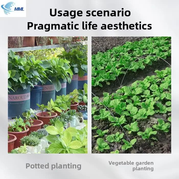 Sower de graines manuel – Jardinière manuelle à profondeur réglable pour légumes/fleurs, outil de jardin léger avec contrôle de l'espacement des graines