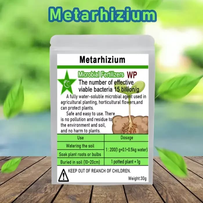Engrais microbien soluble dans l'eau, métharianium, écologique, 30g, pour protéger les plantes, biof