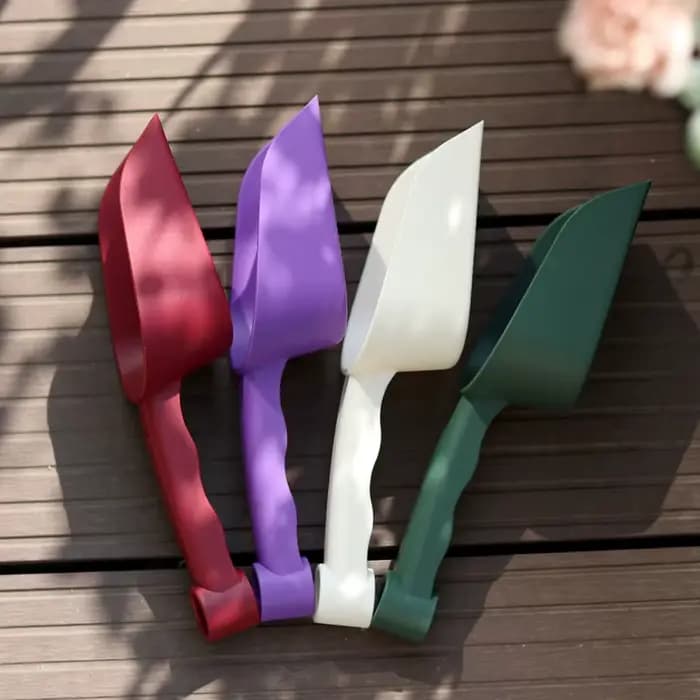 Pelle de jardin multifonctionnelle en plastique PP, outil de jardinage portable pour la plantation d