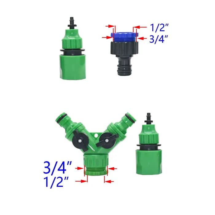 Système d'irrigation goutte à goutte bricolage, arrosage automatique, tuyau d'arrosage, micro kits a