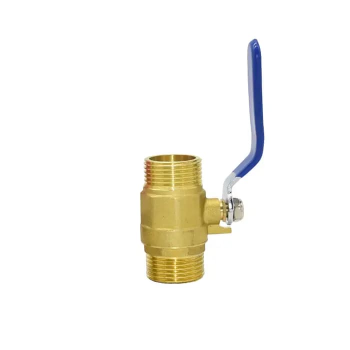 Robinet de connecteur à filetage mâle femelle en laiton 1/2 3/4 1 pouce, raccords de réparation en c
