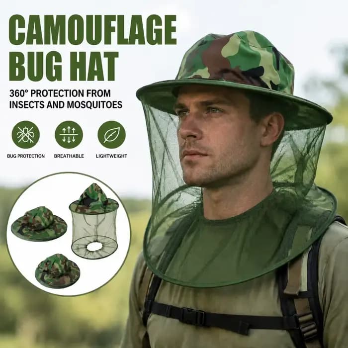 Chapeau de protection pour apiculture