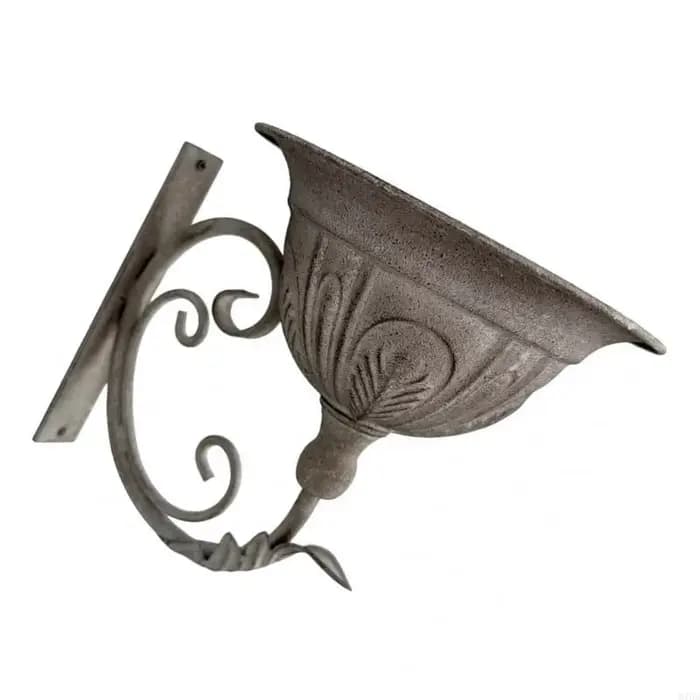 Pot fleur en métal, panier suspendu pour balcon