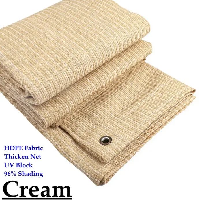 Filet Pare-Soleil en HDPE Beige