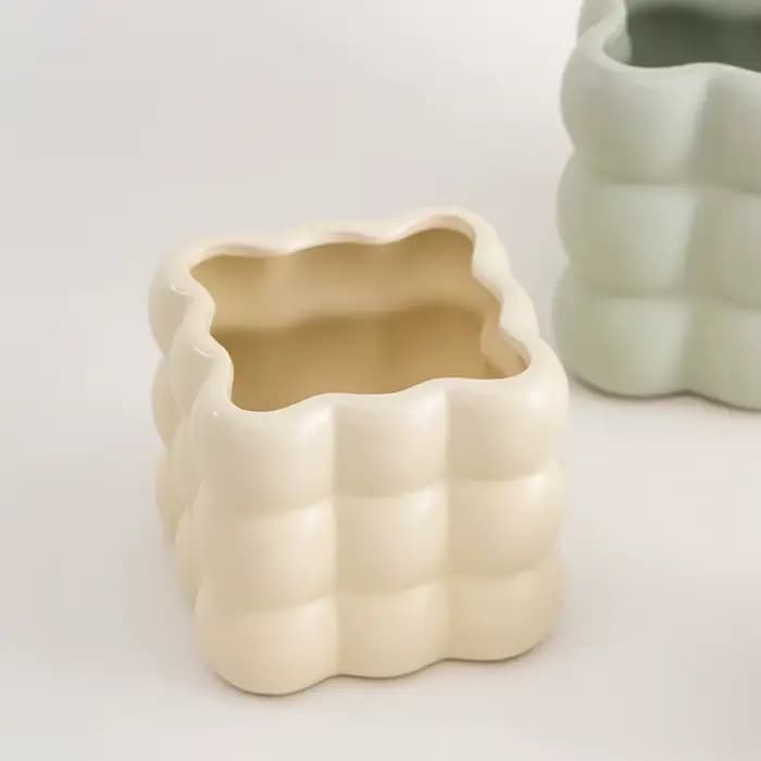 Pot de fleurs en céramique Jiugongge Sphblades