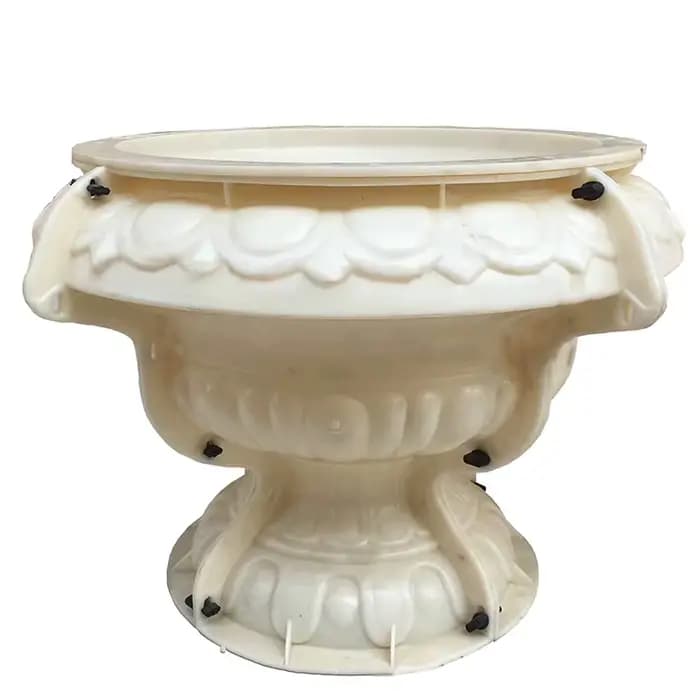Jardinière décorative en plastique pour jardin extérieur, moule pour pot de fleurs, grande taille, 60cm