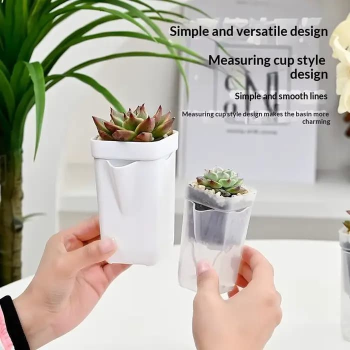 Pots auto-arrosants, pots de pépinière avec trous de drainage