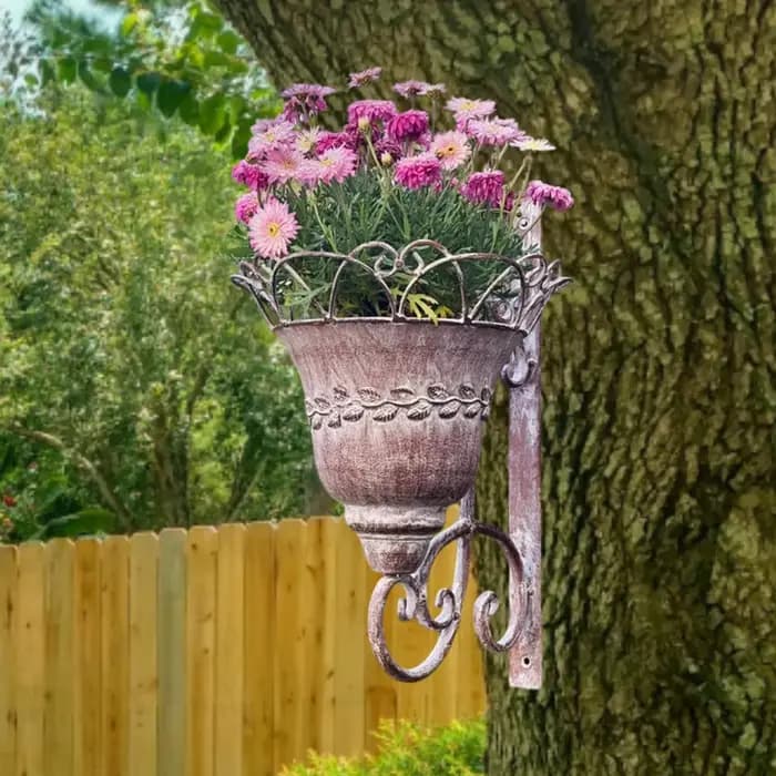 Jardinière de panier de fleurs de jardin