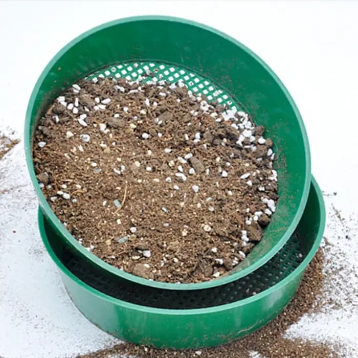 Maille de filtre de sol en plastique pour la Filtration de la pierre de sol, outils de pépinière de