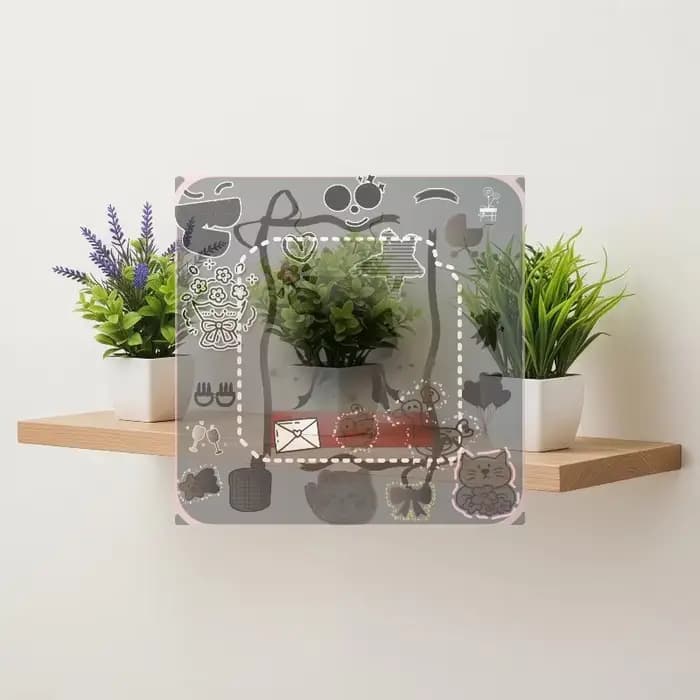 Plantes artificielles en pot avec feuillage réaliste et sans entretien, parfaites pour la décoration de la maison, du bureau, de la salle de bain, de la table ou des étagères.
