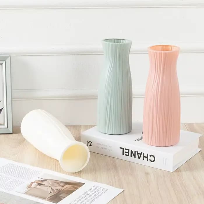 Vase en plastique Imitation céramique Pots de fleurs mariage maison extérieure Table de jardin bricolage cadeau bonsaï Festival fête cour décoration