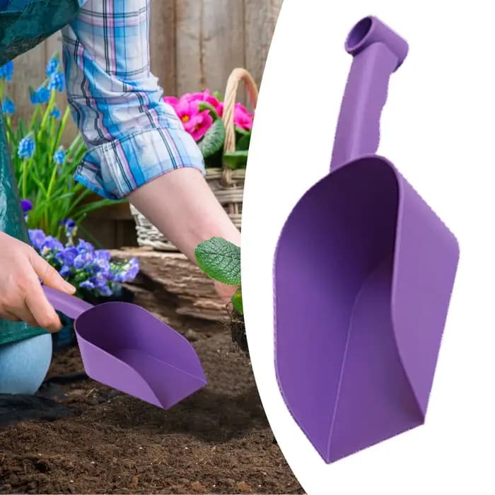 Cuillère de jardin multifonction en plastique PP