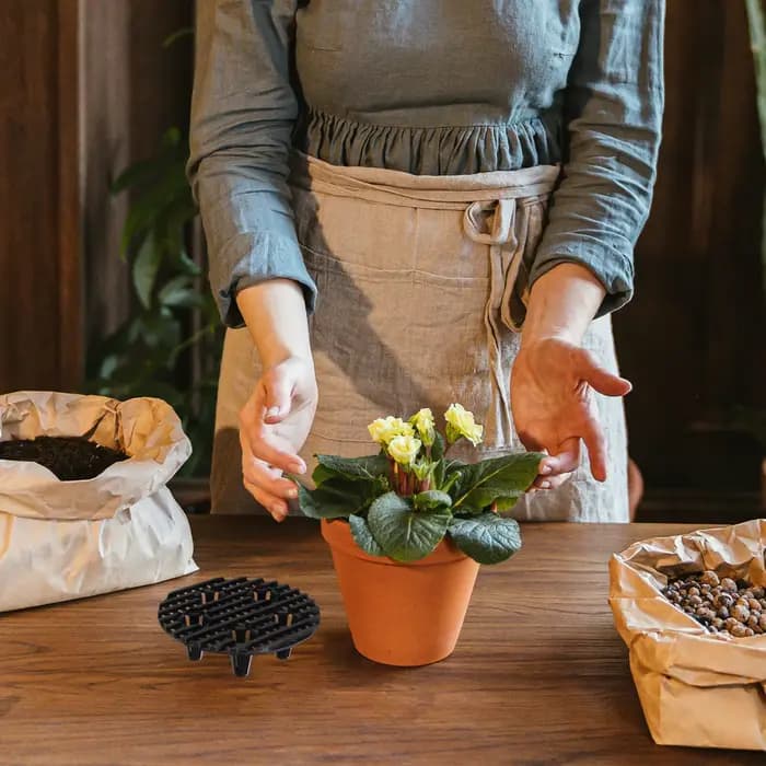 Pieds de Pot de plantes en plastique pour jardinières extérieures, support d'ascenseur universel ave
