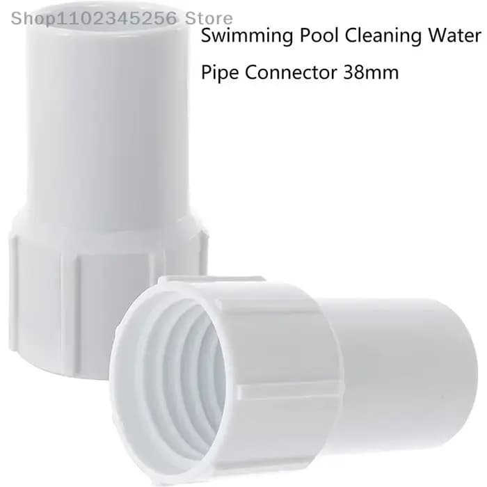Connecteur de tuyau de piscine, extrémité de manchette, main gauche 38mm pour tuyau d'aspiration fil