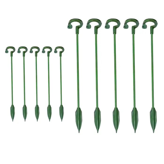 Supports de plantes en plastique, 2/5/10 pièces, Support de fleurs, outil de fixation de Protection