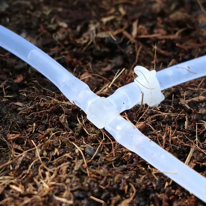 Micro tuyau souple d'irrigation de jardin en PVC Transparent, 5-50m, 1/4 pouces, 4/6MM, tube en plas