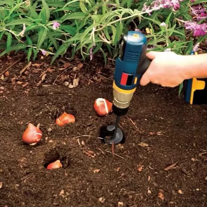 Foret au sol-tige en spirale détachable-desserrage des légumes de jardin