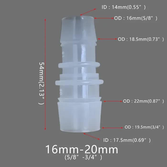 Connecteur de tuyau Flexible en plastique