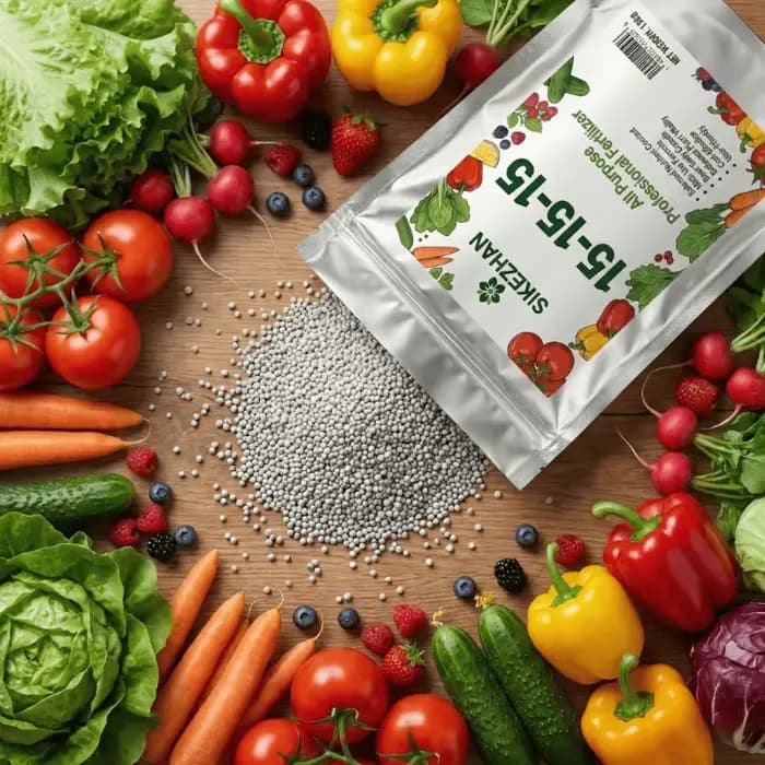 Engrais NPK 15-15-15 pour jardin domestique, granulés polyvalents équilibrés pour plantes, nourriture pour légumes, fleurs, arbustes, booster de rendement