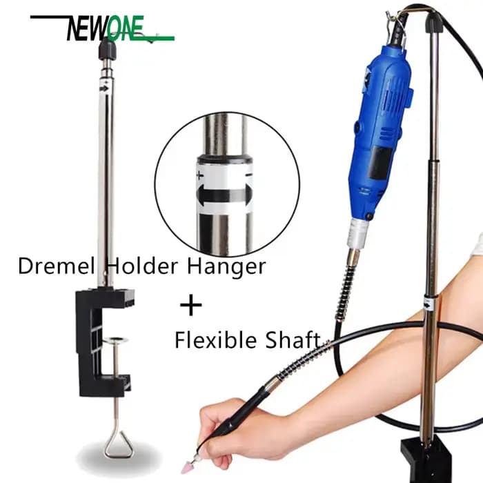 Support Dremel et arbre Flexible rotatif pour Mini perceuse