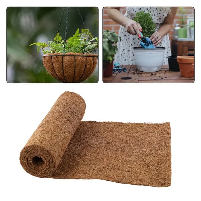 Tapis de sol en forme de cocotier, tapis de sol pour porte, en coco, doublure en Fiber de cocotier n
