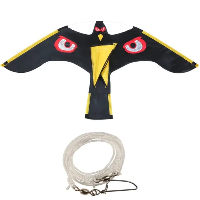 Répulsif pour oiseaux, cerf-volant d'aigle volant avec cultures, protecteur de ferme, lutte antipara