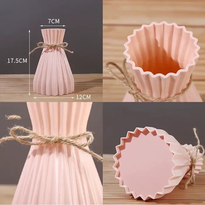 Vase à fleurs en plastique ne peut pas contenir de l'eau
