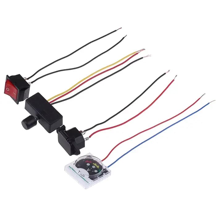 Contrôleur de vitesse de pulvérisateur électrique 12V, interrupteur de réglage, ajusteur de Position