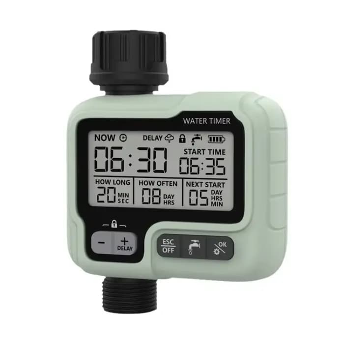 Programmateur d'arrosage automatique HCT-322, machine d'irrigation numérique de jardin, arroseur int